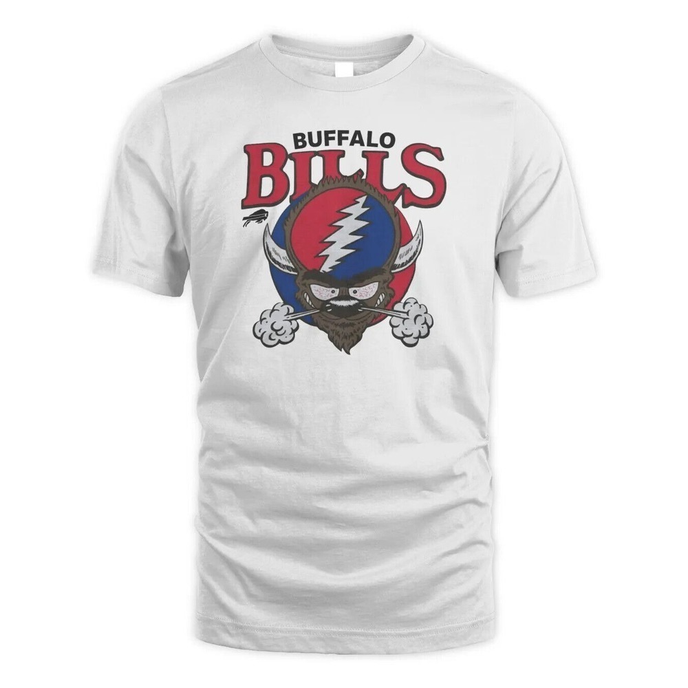 Buffalo Bills Grateful Dead Tshirt Nfl Football Unisex Gift For Men Women